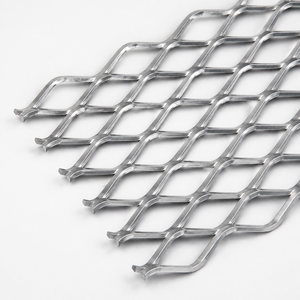 Tôle métallique galvanisée à mailles déployées, épaisseur 2,3 mm, maille diamantée robuste pour passerelle et plateforme - Product Image 6