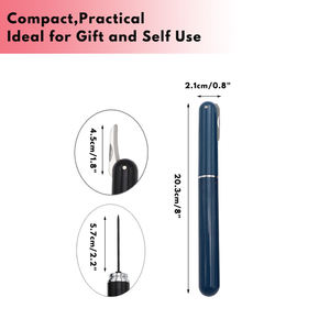 Ouvre-bouteille à pression <span class=keywords><strong>d</strong></span>'<span class=keywords><strong>air</strong></span> moderne Couteau caché et <span class=keywords><strong>extracteur</strong></span> de liège à aiguille en acier inoxydable - Product Image 4