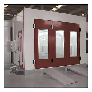 Équipement de garage <span class=keywords><strong>automobile</strong></span> : Cabine de <span class=keywords><strong>peinture</strong></span> à brûleur diesel avec éclairage LED et filtre haute efficacité pour la ventilation et la <span class=keywords><strong>peinture</strong></span> <span class=keywords><strong>automobile</strong></span> - Product Image 2