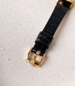 Montre à quartz haut de gamme 2025 la plus luxueuse, motif crocodile noir, en cuir résistant aux rayures, pour barbecue en plein air - Product Image 6