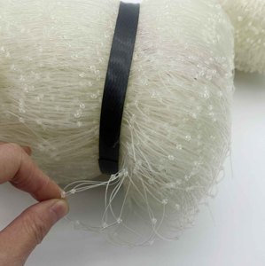 थोक सफेद नायलॉन मोनोफिलामेंट बालकनी सुरक्षा शुद्ध पारदर्शी बिल्ली शुद्ध टिकाऊ कस्टम आकार 0.7 मिमी बिल्ली नेट बाड़े - Product Image 4