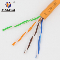 Câbles de raccordement croisé UTP pour boîtier de jonction extérieur, 2 paires, tension Cat5e Cat6, câble spiralé