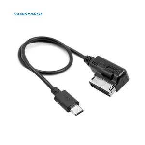 Interfaz AMI MMI USB tipo C Cable de carga para Audi A3 A4 B8 B7 B6 Q5 Q7 A5 A7 R7 S5 A6L A6 C5 A8L A4L
