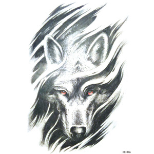 Nuevas Pegatinas <span class=keywords><strong>de</strong></span> Tatuajes Temporales Coloridas y Vibrantes con Diseño <span class=keywords><strong>de</strong></span> <span class=keywords><strong>Zorro</strong></span> y Lobo, Resistentes al Agua, para Mujeres, Hombres, Adultos y Adolescentes - Product Image 3