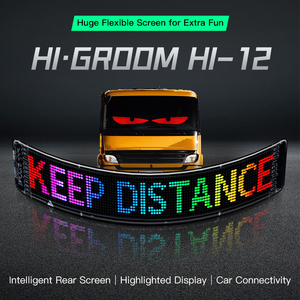 Nhà Máy Giá ngoài trời <span class=keywords><strong>Bluetooth</strong></span> Led mắt linh hoạt LED hiển thị cán LED hiển thị bảng điều chỉnh màn hình LED cho xe tải kính chắn gió - Product Image 2