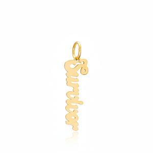 Pendentif de conception de survie, vente en gros, bijoux en argent Sterling 925 turc faits à la main avec trou de 7 mm - Product Image 2