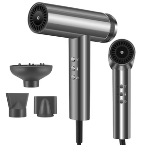 Secador de pelo sin escobillas portátil de nuevo diseño 2024, secador inteligente de motores Bldc de salón de iones negativos de alta velocidad tipo T profesional - Product Image 2