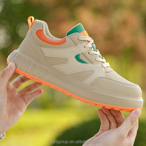 Nuove <span class=keywords><strong>Scarpe</strong></span> <span class=keywords><strong>Antinfortunistiche</strong></span> Classiche da <span class=keywords><strong>Uomo</strong></span> con Punta in Acciaio e Tomaia in PU, <span class=keywords><strong>Scarpe</strong></span> da Lavoro Industriali Antiurto e Antiperforazione per Escursionismo all'Aperto - Product Image 5