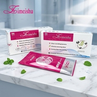 Protège-slip sans ailettes en coton biologique Zimeishu avec ions d'argent, contrôle des odeurs, santé gynécologique, certifié ISO-TUV, absorption modérée