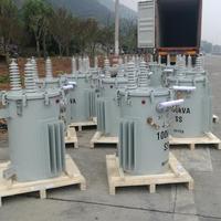 333KVA tension primaire monophasée 13.8kv tension secondaire 120/240v 60Hz 5 changeur de prises 50KVA transformateur monté sur poteau