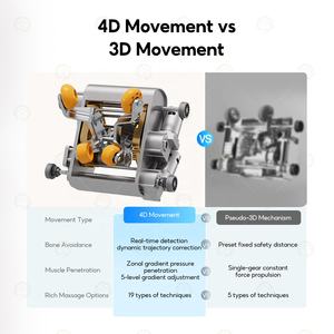 Meilleur <span class=keywords><strong>fauteuil</strong></span> de massage chauffant 3D 4D de luxe pour tout le corps, <span class=keywords><strong>fauteuil</strong></span> de massage 5D à gravité zéro, marche dans l'espace, massage Shiatsu avec mouvement des jambes - Product Image 3