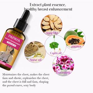 Minyak pijat payudara besar kualitas tinggi minyak esensial pengencang wanita Minyak Serum pembesar payudara pepaya seksi - Product Image 3