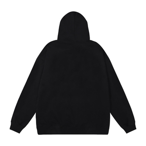 <span class=keywords><strong>Felpa</strong></span> con Cappuccio Oversize Traspirante Hip-hop per Uomo con Logo Personalizzato e Stampa Serigrafica alla Moda - Product Image 3