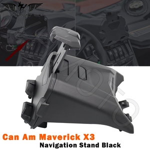 Nouveau support de téléphone/tablettes pour Can Am Maverick X3 tous les modèles 2017-2021 pour motos et VTT/UTVs Motorrad Parts - Product Image 3