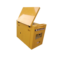 Mini générateur électrostatique Portable 6kw, kit de micro générateur Diesel silencieux, prix à distance