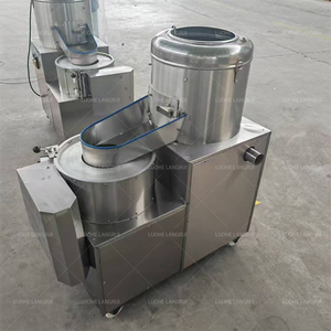 Machine professionnelle industrielle de lavage et de pelage de pommes de terre, nettoyeur électrique de racines, coupe-frites et <span class=keywords><strong>trancheuse</strong></span> - Product Image 2