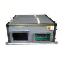 Unité de traitement d'air montée au plafond, double ventilateur et filtre MERV13, ventilateur HVAC anti-courte-circuit