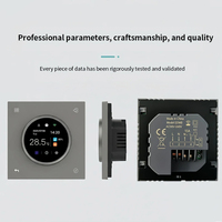 Thermostat intelligent WiFi pour chauffage électrique par le sol, contrôle à distance personnalisé via application, régulateur de température de précision, vente en gros OEM pour hôtels