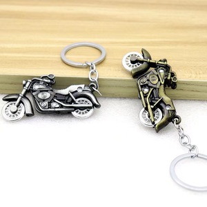 Penjualan laris liontin rantai kunci sepeda motor simulasi liontin roda bergerak - Product Image 2