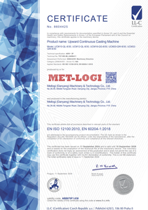 Máquina de colada continua ascendente de 10000T para cobre sin oxígeno - Product Image 6