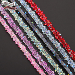 NANTONG Rhinestone Adhesive Strip Multiple Colors DIY Jewelry Hair Accessory Craft Supplies - Product Image 2