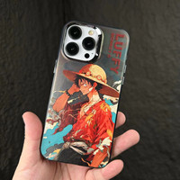 Coque de protection personnalisée tendance pour iPhone 18 Pro Max, iPhone 17, 16, 15, 14, 13, avec motif anime One Piece