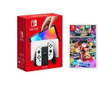 Nouvelle console Nintendo Switch 2 OLED originale 2025 avec écran tactile bleu/rouge et lecteur de mini-jeux Android