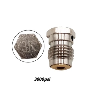 Vanne de régulation pour réservoir de CO2 à air comprimé HPA avec disque de sécurité anti-éclatement et filetage 3/8-24UNF pour bouteille de 1,8K, 3K, 5K, 7,5K - Product Image 2