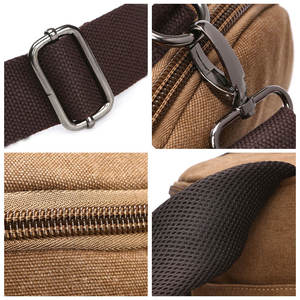 กระเป๋าเป้เดินทางผู้ชาย กระเป๋าเป้ปีนเขาสำหรับผู้ชาย ความจุขนาดใหญ่ กระเป๋าผ้าแคนวาส กระเป๋าเดินทางทรงกระบอก - Product Image 6