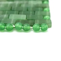 Qualité supérieure, prêt à expédier, masseur facial en pierre de jade 100% naturelle, rouleau de jade, masque pour les yeux, aventurine, quartz rose pour dormir