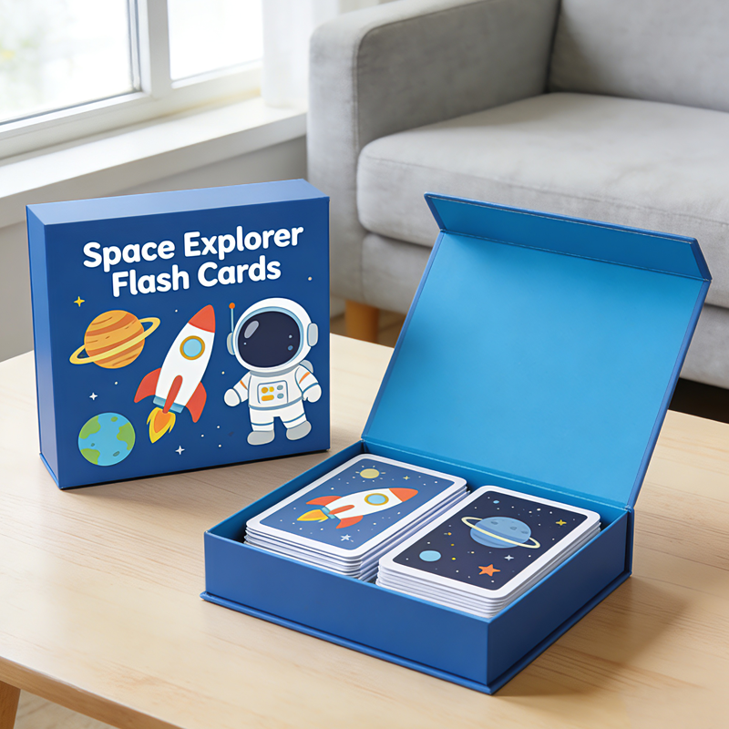 Customized Printed Learning Flashcard Cognitive Cards