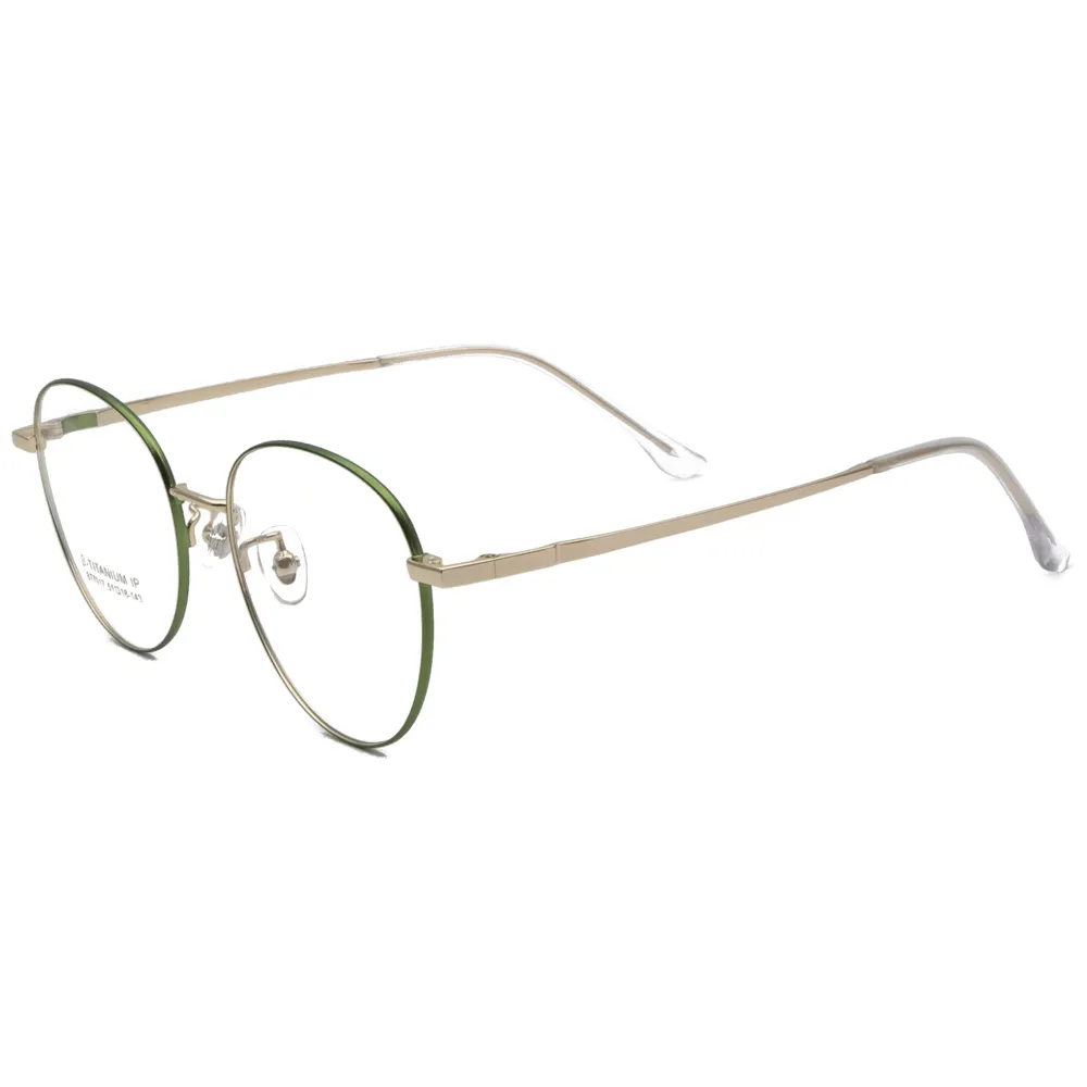 Titanium Alloy Glasses Frame Retro Round Eyeglasses Myopia Prescription Eyeglasses Men Women Titanium Myopia Glasses Frames