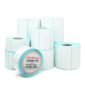 Custom Adhesive Thermal printer labels Paper Shipping Label Stickers Direct Thermal Labels Roll 4x6