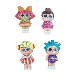 Poupée populaire en PU imprimée en couleur, jouet de farce amusant à rebond lent, simulation de personnage de dessin animé pour fille - Product Image 1