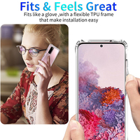 IVANHOE – coque rigide transparente en acrylique antichoc pour Samsung S21, S20, FE, S10e, S10, S9, S8 Plus, Note 8, 9, 10, 20 Ultra