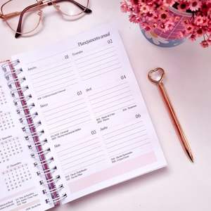 Carta Kraft personalizzata Odm 2026-2027 agenda agenda insegnante Notebook Journal <span class=keywords><strong>A4</strong></span> Planner con copertina rigida quaderno <span class=keywords><strong>a</strong></span> spirale - Product Image 6