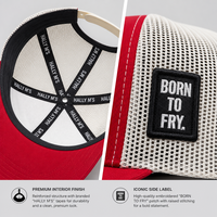 Casquette Trucker Personnalisée de Haute Qualité avec Dos en Maille, Casquette de Baseball Rouge et Blanche, Casquette Snapback de Luxe, Vente en Gros, Service OEM