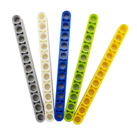Piezas de bloques de construcción de alta calidad Grueso Liftarm 1x11 Niños Moc Compatible Ladrillos de juguete 32525