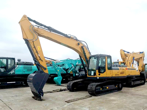 21.5ton bánh xích máy xúc xe215c vừa Digger với 1cbm xô - Product Image 2