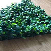GREAT WAY Tapis mural en herbe artificielle en plastique 50X50cm & 60X40cm Fleurs artificielles pour la décoration intérieure