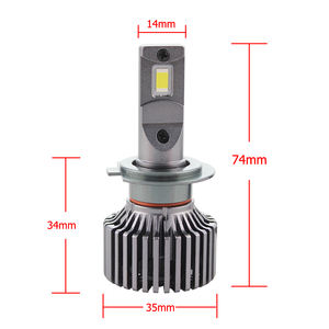 หลอดไฟหน้ารถ90W H4 H11 LED H7 H10 H1 H3 9005 9006 F7สีขาว6000K สำหรับ9004 9007 H13ระบบไฟอัตโนมัติใหม่ - Product Image 6