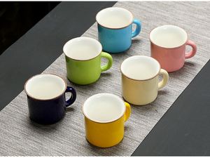 Vaso de Cerámica Saludable de 75ml para Niños, Mini Taza para Bebés, Uso Doméstico y en Guarderías, Grabado para Café, Regalo Empresarial en Stock - Product Image 2