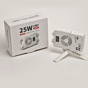 Panneau LED RGB pour studio vidéo 25W, lumière de tournage portable et rechargeable pour tous les appareils - Product Image 5