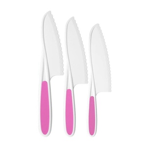 19-Piece Children's Safe Knifes <b>Apron</b> Cake Scraper Peeler Wooden Kids Kitchen Knife Set for Fruit Potato Cut Baking Pastry Tools - Product Image 4
