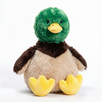Peluche Canard Colvert Personnalisée OEM ODM, Fabricant d'Animaux en Peluche Réalistes (Oiseaux Aquatiques), Peluche Canard Colvert pour Magasin de Cadeaux et Zoo