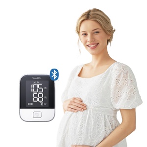 TRANSTEK Antenatal Telemedicina Dispositivo para Gravidez Bluetooth Home Pressão Arterial <span class=keywords><strong>Monitor</strong></span> Pressão Arterial Elétrica Ajustável