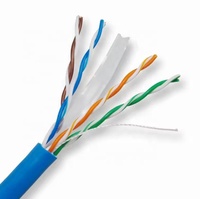 Produsen Kabel di Cina ethercon Cat6 outdoor Cat 5E Utp 23awg Kabel Tembaga 1000ft Kabel Jaringan Berkualitas Tinggi