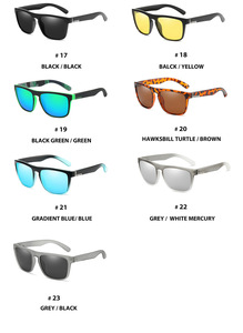 Lunettes de <span class=keywords><strong>soleil</strong></span> polarisées de luxe personnalisées de haute qualité avec logo, monture carrée, pour hommes, style sport, collection 2026 - Product Image 6