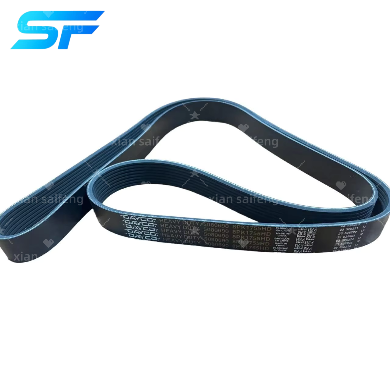 Fan Belt for Weichai Engine - 8PK1755 Jackie Chan H7 460HP