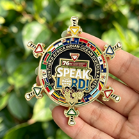 Épinglette en émail de qualité supérieure, Épinglette nautique, Broche dorée, Logo personnalisé, Plaqué or, Badges d'orgueil, Épinglette de service Pathfinder